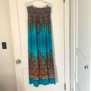 Bright & Backless Cotton Summer Dress